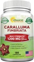 aSquared Nutrition Caralluma Fimbriata 1200mg - 180 capsule, naturale extract pierdere în greutate Dieta pastile Suplimente, plante rădăcină Appetit Suppressant & Pure Energy Booster, Max Putere Slim Lean Fat Burn