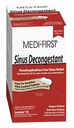 Produse Medique Medi-Primul 80933 Sinus decongestionant, 100-Pachete de 1 (Pachete pot varia) , Roșu