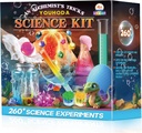 260+ Experimente ştiinţifice - peste 120 buc Kituri ştiinţifice pentru copii Vârsta 5-7-9-12, Băieţi Fete Pre School Chimie Set & STEM învăţarea jucării educaţionale, Cadouri ziua de naştere Stocking Stuffers de Crăciun pentru copii