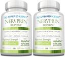 Stiinta aprobata Nervprin - Suport pentru nervi - Benfotiamine, B12, R-Alfa-Lipoic Acid, Corydalis, Boswellia, BioPerine - 360 capsule - Made in the USA
