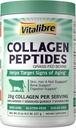 Bovine Colagen Peptides Pulbere pentru femei și bărbați, Grass-Fed Hidrolized Colagen Proteine tip I & III, Piele, Păr, Nails, Oase, Digestia, Nearvored, Non-GMO, Keto & GF, 11 Servings, 8oz