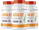 (3 AMBALAJ) Arialief Sciatica Nervi suport, Arialeaf Advanced Nerve Health, Arialeaf Prime Palm Sciatica, Aria Leaf Primepalm Aria Lief, Nervi Ajutor Suplimentul Sciatic Soothing (180 capsule)