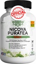 Nicoya PuraTea Max Green Ceai Extract și Green Coffee Bean pentru suport metabolic, Natural Energy Boost, Antioxidant-Rich Supliment 