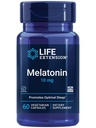 Extensie de viaţă Melatonina, 10 mg, doză sănătoasă, doza noastră cea mai mare disponibile, pentru suport de somn, răspuns imun sănătos, apărare de stres oxidative, vegetarian, 60 capsule
