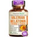 Melatonina 3mg Sleep Aid with L-Theanin & Valerian Root 