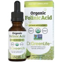 Green Mom USDA Organic Folinic Drops Acid - 500 mcg per picătură 