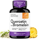 Querbetin cu Bromelain capsule suplimentare vegetariane 