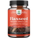 Ulei de in 1000mg Softgels - Softuri de ulei de in in pentru sanatate cardiaca si suport pentru creier - Seminte de in organic presate la rece