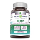 Formulari uimitoare Biotin cu supliment de ulei de nucă de cocos organic Extra Virgine 