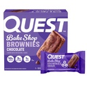 Quest Nutritie Bake Shop, Ciocolata Brownies, 10g Proteine, 2g Net carbohidrati, 1g Zahăr, 4 Conte