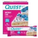 Quest Nutritie Tort Baruri Proteine, 20g Proteina, 4g net carbohidrati, 1g zahăr, Gluten gratuit, Keto Friendly, 4 Conte