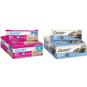 Quest ziua de nastere Tort & cookie-uri și drived Baruri de proteine, proteine mari, gluten gratuit, Keto prietenos, 12 Conte fiecare