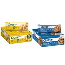 Quest Lemon Cake (12 Count) și fulgi de ovăz ciocolata Chip (12 Conte) Baruri de mare proteine gluten gratuit