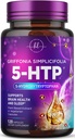 5-HTP Supliment - 200 mg per Servire - Extra Putere 5HTP de la Griffonia Simplicifolia - Suporturi Somn odihnitor, Calm natural & Brain Health - 5 Hidroxitriptofan - Stickd în Statele Unite ale Americii - 120 Capsule