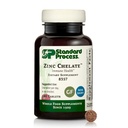 Chelat standard de zinc proces - Oferte de suport imunitar natural și ajută sănătatea pielii - Sursa excelentă de zinc - Gluten-Free, non-Dairy & non-Soy - 180 comprimate