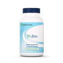 Nutra Biogenesis Tri Zinc - supliment de zinc glicinat pentru bărbaţi şi femei cu cupru pentru suport imunitar natural şi sănătate a pielii, 30 mg Chelat per pilula - 90 capsule