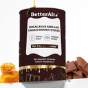 Ciocolata Alt Shilajit Honey Sticks 75% Acid fuzelian & 85+ Urme Minerale Ciocolata Infuzat Honey crud Himalayan Shilaj Energy Booster 30 Sticks Rezistenta naturala si suport rezistenta