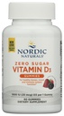 Nordic Naturals Zero Sugar Vitamina D3 Gume, Wild Berry - 60 Gummies - 1000 UI Vitamina D3 - Gust mare - oase sanatoase, Mood & Imunity System Function - Non-GMO - 60 Serviri