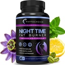 Night Time Fat Burner - pierdere în greutate Dieta pastile cu magneziu Melatonin CLA L-Carnitina care lucrează pe timp de noapte, Appetit Suppressant, Carb Blocker, noapte metabolismul Booster pentru femei și bărbați 60 Caps.