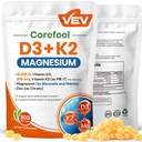 VEV Corefeel Vitamina D3 K2 10000 UI Supliment de magneziu 