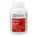PROTOCOLUL DE BALANŢĂ VIAŢĂ Ortopedie Multiple Softgels pentru bărbaţi - Multivitamine pentru Sănătatea Prostată - cu Saw Palmetto, Zinc & CoQ10 - Men Daily Multivitamine - Fier liber - 90 Softgels
