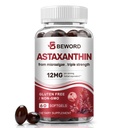 BEWORD Astaxanthin 12 mg cu ulei MCT, 60/120 Softgels 2-Month Supply 