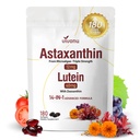 14-in-1 Astaxanthin 12mg & Lutein 40mg cu suplimente Zeaxanthin, 6 luni de aprovizionare, Proaspete Microalga sursa, Suporturi ochi, Piele, Antioxidant, comun, Circulator Health non-GMO Gluten gratuit 180 Softgels