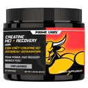 Prime Labs Creatin HCl pulbere cu AstaReal Astaxanthin 6mg - Suportă recuperarea musculară și sănătatea creierului - Clorhidrat de creatinină con-cretă (7X mai concentrată decât monohidrat) - 60 Servings