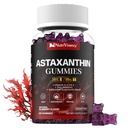 Astaxantin Gumies, 12mg Per Gummy 24mg Max, Astaxantin Suplimente cu vitamina A/C/D/E, Resveratrol, 14-IN-1 Antioxidanti Amestec pentru femei Bărbaţi, Piele, ochi, Suport Imun, Zahăr gratuit, Vegan, 60 Ct