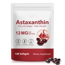 Astaxanthin 12mg, 120 Softgels, 4 luni de aprovizionare 