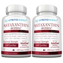 Stiinta aprobata® Astaxantina 12 mg - Antioxidant Extra Putere - Sprijina inima, ochi, piele - 180 capsule Vegane - 6 luni de aprovizionare