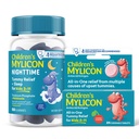 Mylicon Tummy Relief pentru copii Bundle, Daytime Tummy Relief Tablets + Nighttime Gummies cu Melatonina