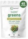 Micro Ingrediente Super Greens Pulbere, 1lb 