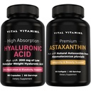Acid hialuronic pur 60 ct + Astaxantină 60 ct