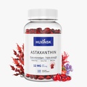 Astaxanthin 12mg Suplimente, 120 Softgel, Max Putere Astaxantin Suplimente antioxidante, Microalge proaspete, 4 luni de aprovizionare, Suporturi ochi, comun, Circulaţie internă, Skin Health, 1 flacon