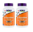 ACUM alimente Suplimente, L-Carnitina 1000 mg, forma cea mai pură, Carnipure, Aminoacid, Suport de fitness*, 150 comprimate (Pachet de 2)