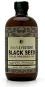 Ulei de semințe negru presat rece - sticla de sticlă, nefiltrat vine cu Black Seed Residu Black Cumin Nigella Sativa Non-GMO 100% ulei pur semințe negre Kalonji ulei (4oz sticlă)