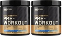 Optimum Nutrition Gold Standard Pre-Workout, Vitamina D pentru Suport Imun, cu Creatina, Beta-Alanină, și Cafeina pentru Energie, Keto Friendly, Lemonade afine, 30 Serviri, (Pachet de 2)