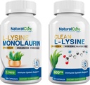 L-Lysine + Monolaurin + Clean L-Lysine