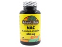 Blend Nature NAC Supliment N-Acetyl-L-Cysteine 600mg 100 Capsule - Suport imunitar, Antioxidant pentru sănătatea celulară