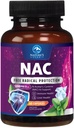 Suplimentul NAC - 1200 mg per Servire N-Acetil-L-Cysteine 