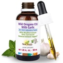 NOU ROOTS HERBAL Wild Oregano ulei Tinctură cu usturoi (1 fl oz) 