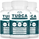 2200MG TUDCA Suplimente hepatice - Complex de suplimente pentru Sare Bile pentru Detoxifiere si Curatare Ficat, Gallbladder Cleanse, Digestive Health 180 Capsule