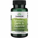 Swanson Full Spectrum Turmeric Usturoi & Cayenne 60 Capsule