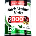 FITO MEDIC'S Lab - Black Walnut Hull, Pure - Black Walnut- 2000 mg per Serving, for Cleansing and Detoxifiering, Ultra high Absorbtion.