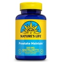 Nature's Life Prostate Mentine - Supliment de suport prostata pentru sanatatea barbatilor - Saw Palmetto, Pygeum Herbal Complex si Zinc Supplements - 50 Serviri, 100 Capsule vegetariene