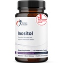 Design-uri pentru sănătate Inozitol Capsule - 900 mg pe capsulă Inositol Supliment alimentar pentru Suportul hormonal feminin, Relaxare & suport de sănătate hepatică - Suplimentul de suport pentru creier (120 capsule)