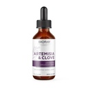BIORAY Professional Artemisia & Clove - 2 fl oz - Indepartearea organismului nedorit cu ciuperci medicinale - non-GMO, vegetarian, gluten gratuit