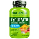 NATURO EYE Vitamine - AREDS 2 Formula Nutrients cu luteina, Zeaxantină, Vitamina C, E, Zinc, Plus DHA - Supliment pentru ochi uscati, viziune sanatoasa, suport ocular - 60 capsule Vegan