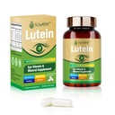 Lutein Eye Vitamine Supliment pentru adulți - 90 capsule, susține sănătatea ochilor cu Zeaxantină, Zinc, Vitamine C & E, Formula Vegan pentru protecție albastru lumină și suport macular (1)